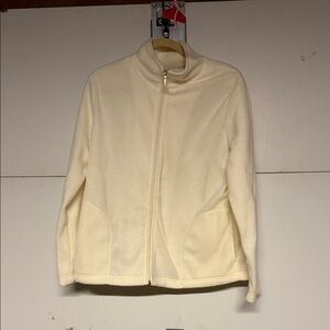 Kim Rogers Women's Off-White Teddy Jacket